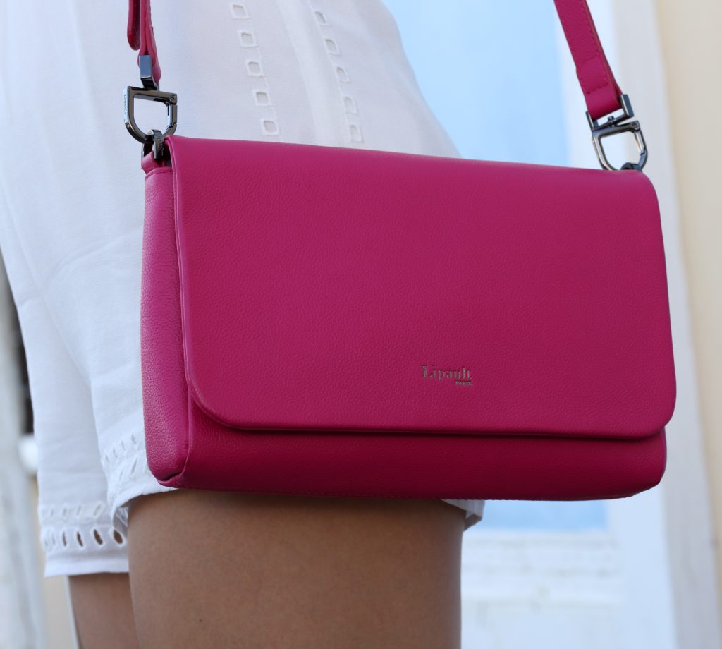 Stand Out With A Bright Purple Lipault Saddle Bag
